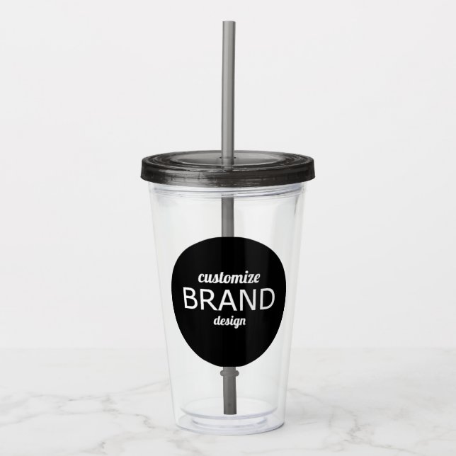 Drinkware för BPA-fri Logotyp Take Away Mugg (Framsida)