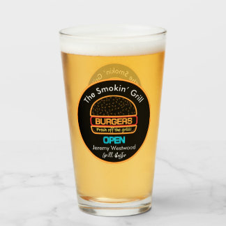 Drinkware för grill-skärmar, galler, skärplåt glaskopp