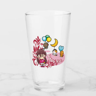 Drinkware för lycklig Kid Glaskopp