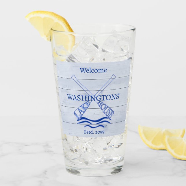 Drinkware Tumbler Glass för kabinettering i Sjö Glaskopp (Framsida Ice)