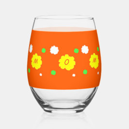 Drinkware-uppsättning för mors dag Flowers Mamma O