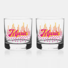 Drinkware-uppsättning: MUSIC