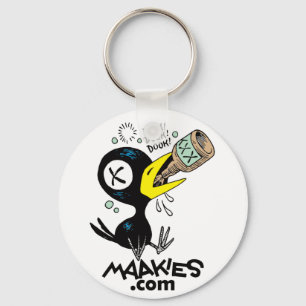 Drinky Crow Dook Key Chain Nyckelring