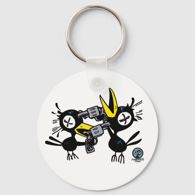 Drinky Crow POW! Key Chain Nyckelring (Framsida)