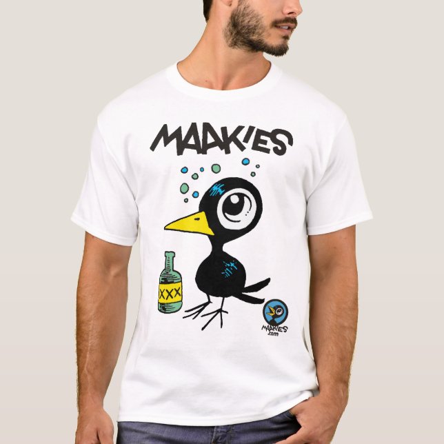 Drinky Kråka Classic T-shirt (Framsida)