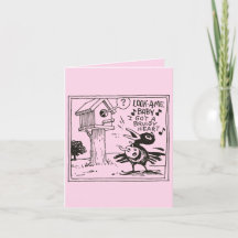 Drinky Kråka Valentine Card