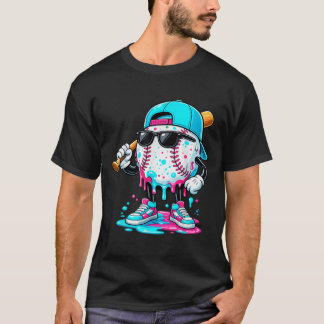 Drip Baseball Livsstil Mascot Tröja Rolig Pojkar K