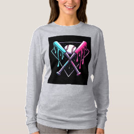 Drip Baskeball Fladdermus Magic - Neon Stänk Home  T Shirt