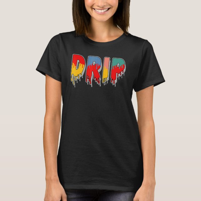 Drip Dripping Multi 1s Matching T Shirt (Framsida)