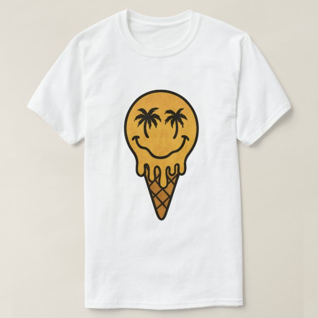 Drip Smile | L.A. heatcore T Shirt (Design framsida)