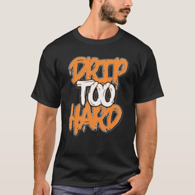 Drip Too Hard WMNS Citrus 11s Matching T Shirt (Framsida)