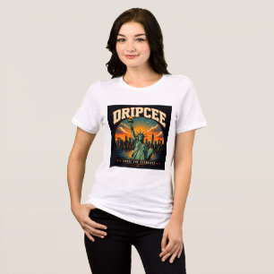 Dripcee Frihetsgudinnan T-Shirt