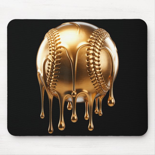 Dripng Gold Drip Baseball Game Day Player Coach Ba Musmatta (Framsidan)