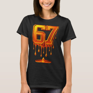 Dripng Guld 67 Meme Respektera Drip 67 Gyllene Aur T Shirt
