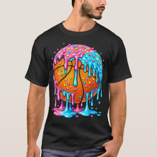 Drippande Glassbasket T Shirt