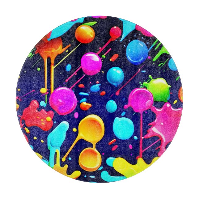 Drippande neonskrift Estetik (Framsidan)
