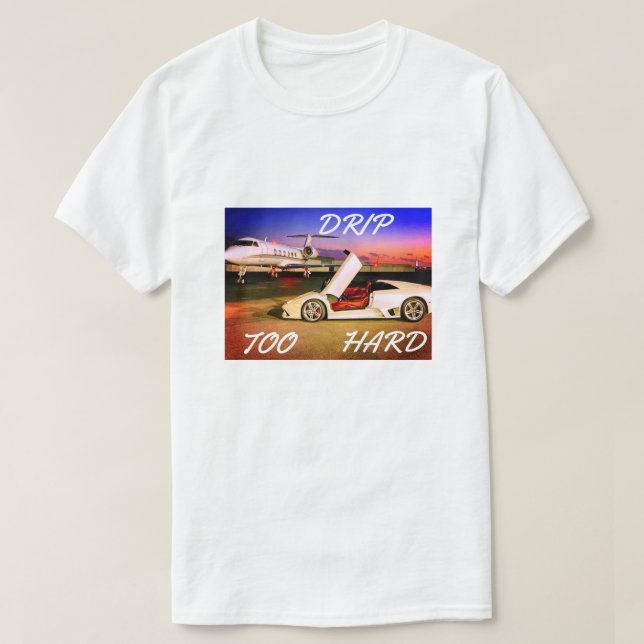 DRIPPAR FOR MYCKET KORTÄRMAD T-SHIRT (Design framsida)