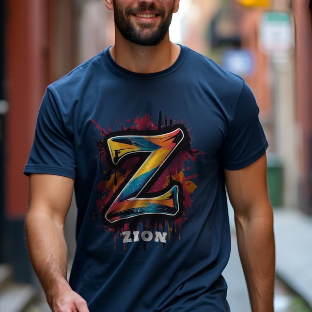 Drippin "Z"est: Anpassade Urban Streetwear" T Shirt (Skapare uppladdad)