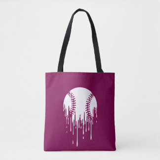 Dripping Baseball Design for Bold Sports Fans Tygkasse