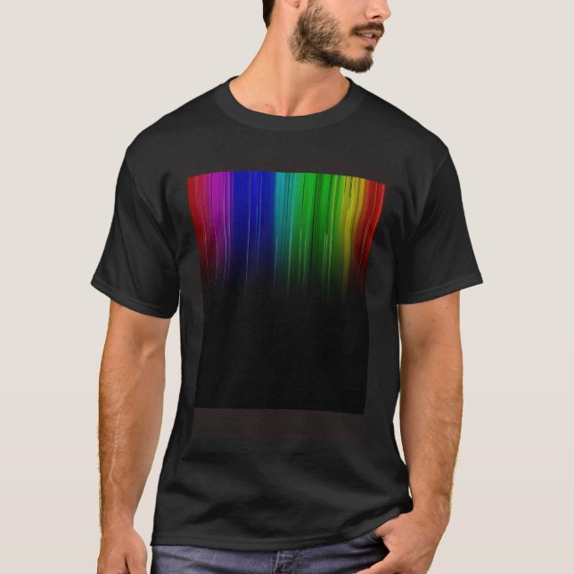 Dripping colours t shirt (Framsida)