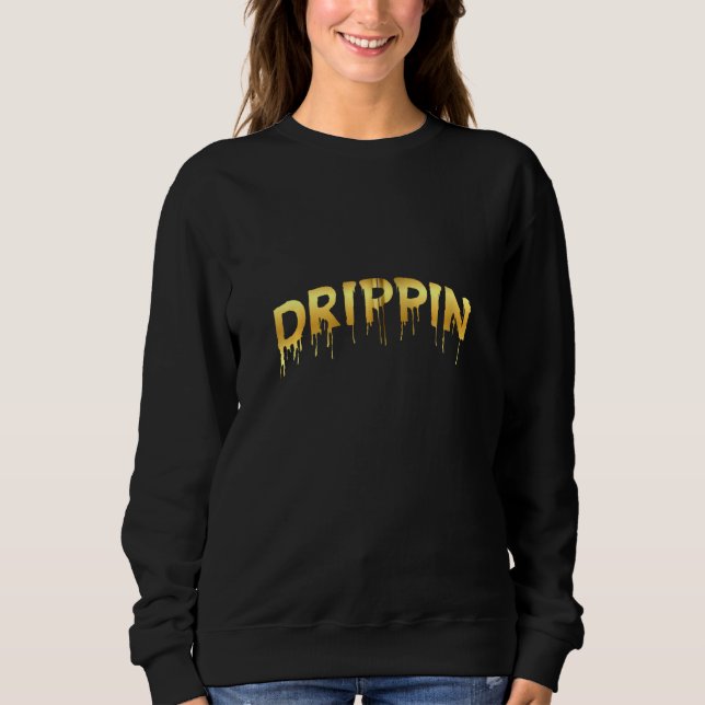 Drippssås Smälter Trending Messy Saucy Light D T Shirt (Framsida)