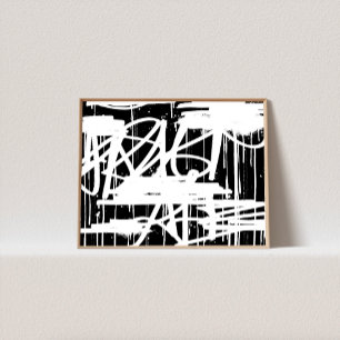 Drippy Paint Graffiti Art, Urban City Street Art Poster