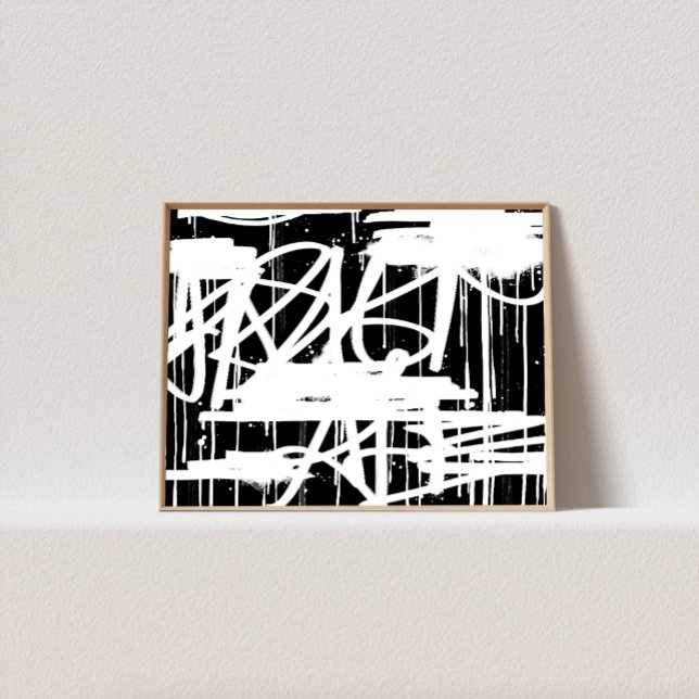 Drippy Paint Graffiti Art, Urban City Street Art Poster (Skapare uppladdad)