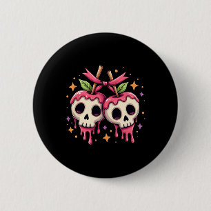 Drippy Skull Candy Apples Kawaii Halloween Couple Knapp