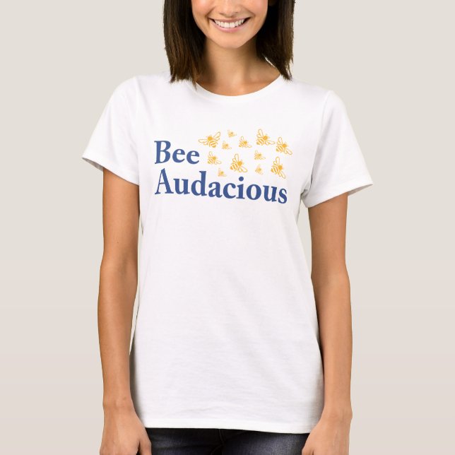 Dristig bära för bi t-shirt (Framsida)