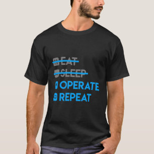 Driv viloläget Upprepa funktionen för Doktor Läkar T Shirt