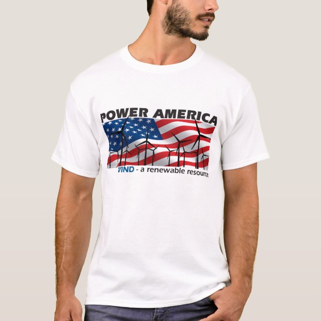 Driva Amerika VIND Tee Shirt (Framsida)