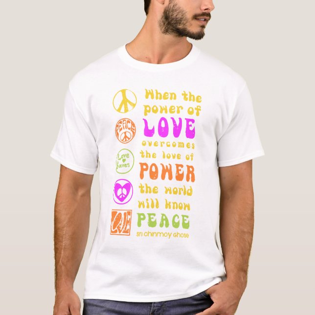 Driva av kärlek tee shirt (Framsida)