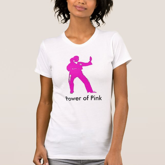 Driva av rosa Cami T-shirt (Framsida)