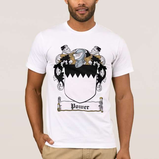 Driva familjvapenskölden tee shirt (Framsida)