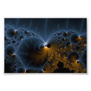 Driva geléer - Fractalkonst Fototryck