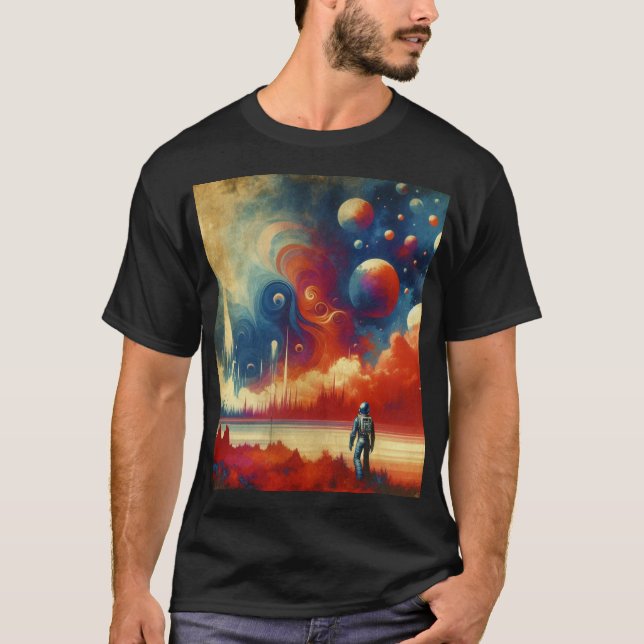 Driva genom Dreamscape T Shirt (Framsida)