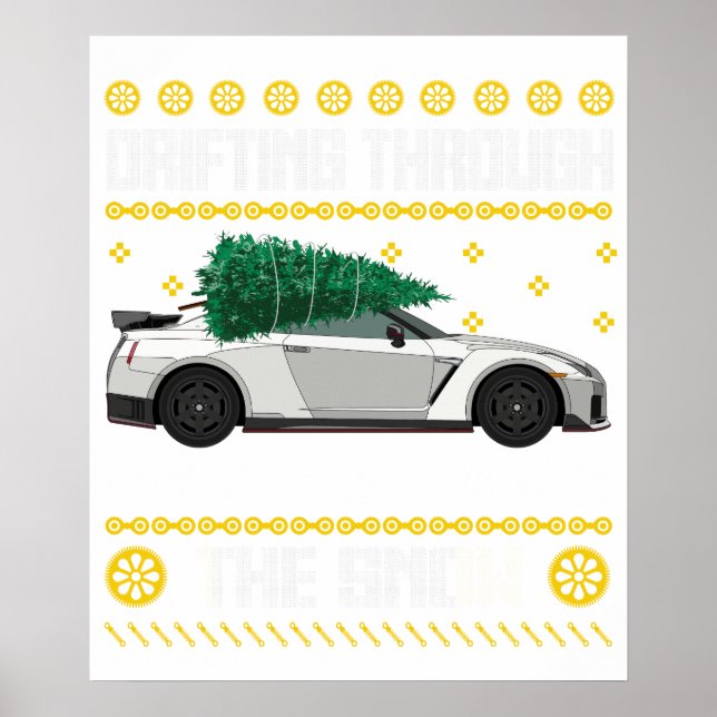 driva genom snön 2 poster (Framsidan)