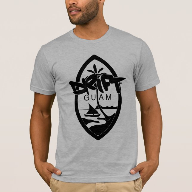 Driva Guam - ljus Tee Shirt (Framsida)
