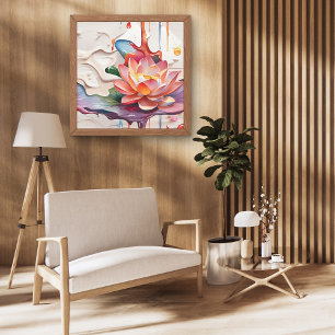 Driva Lotus Art Poster