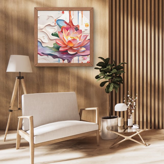 Driva Lotus Art Poster (Skapare uppladdad)