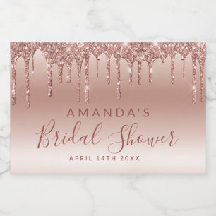 Driva mini-mousserande Vin-etiketten Ro Guld