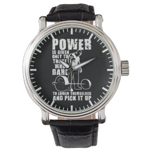 DRIVA - Motivational Bodybuilding Armbandsur
