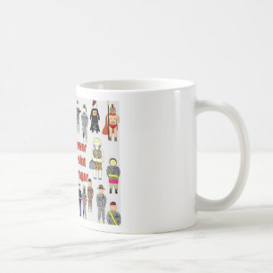 Driva pekar skogsvaktaremuggen kaffemugg