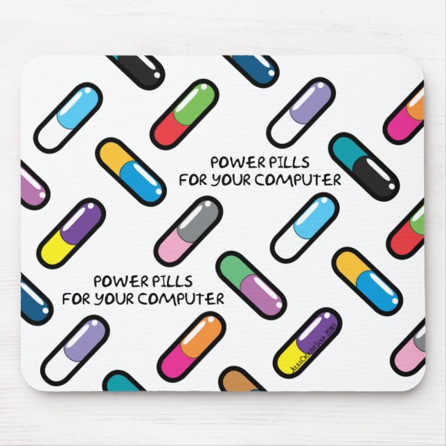 Driva Pills Mousepad Musmatta (Framsidan)