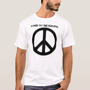 Driva till den fridsamma skjortan t shirt