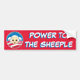 Driva till Sheeplen (Obama) Bildekal