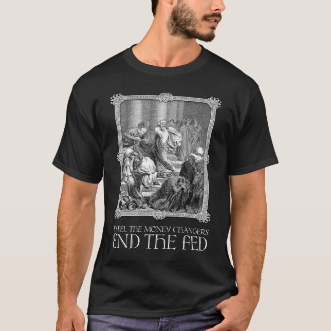 Driva ut pengarchangersna tee shirt (Framsida)