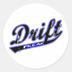Drivafreak Runt Klistermärke