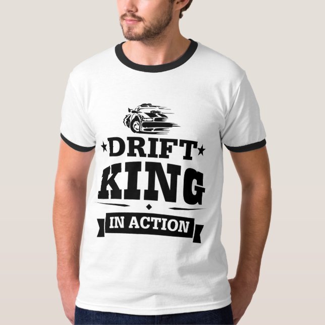 Drivakung i handling t-shirt (Framsida)