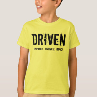 DRIVANDE KIDZ "KOMMER MED DET LAGLEDAREN ", TEE SHIRT
